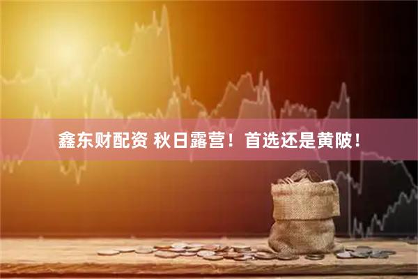 鑫东财配资 秋日露营！首选还是黄陂！